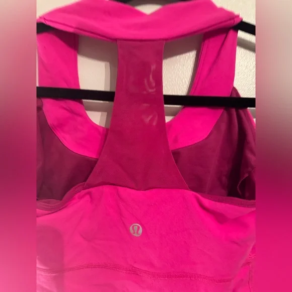 Lululemon Scoop Pink Tank Size 6 - Picture 2 of 5